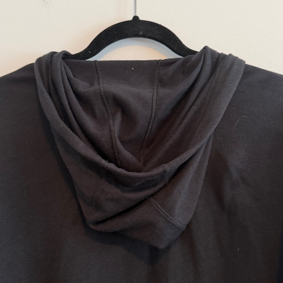 NWOT Nike Women's Black Zip-Up Hoodie Light Weight - Picture 6 of 7